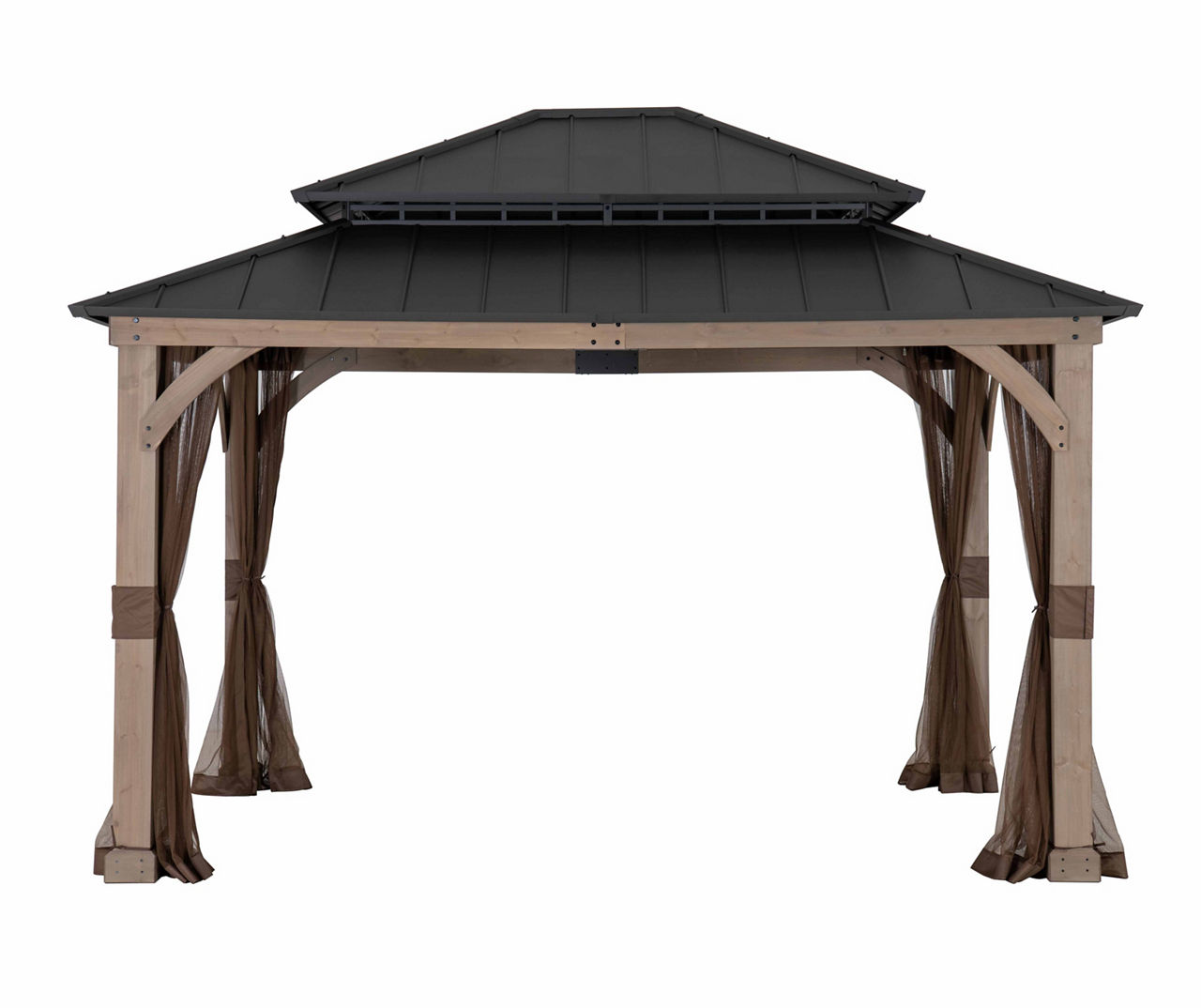 Broyhill 10' x 12' San Marino Hard Top Wood Gazebo