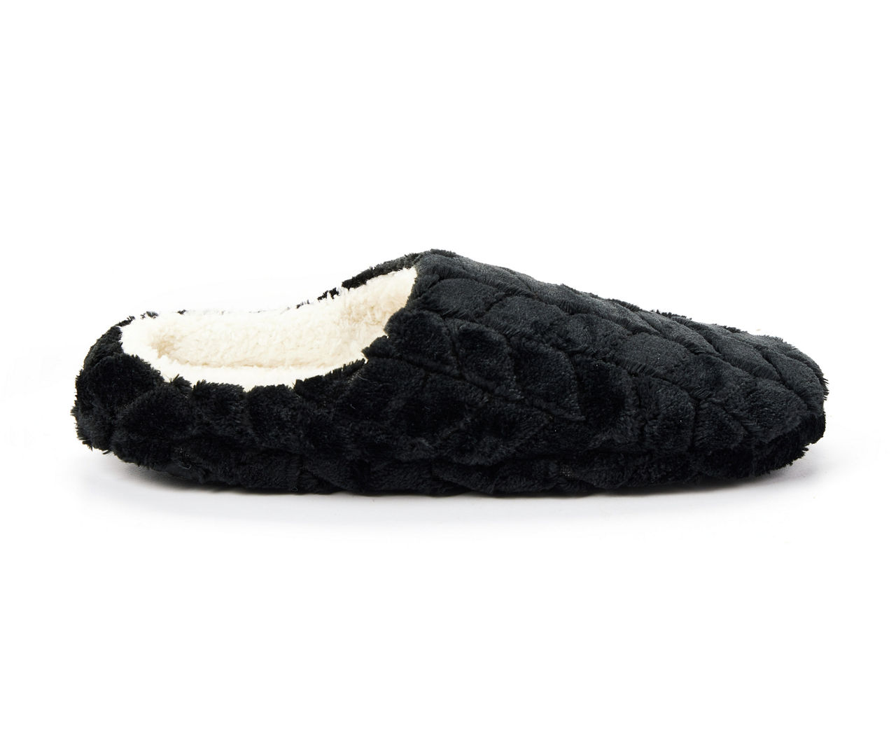 faux fur clog