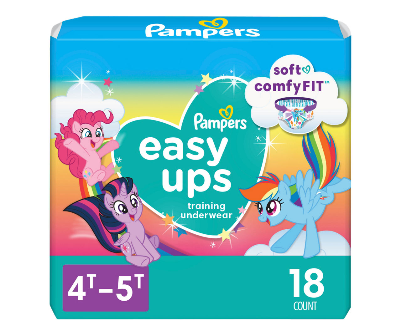 Pampers Pampers Easy Ups Training Underwear Big Lots