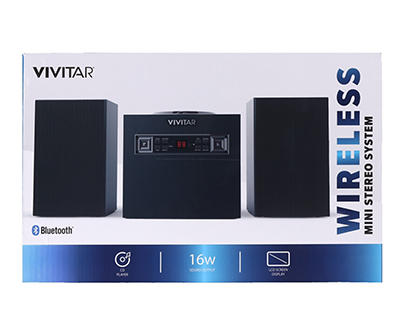 Mini Bluetooth & CD Stereo System