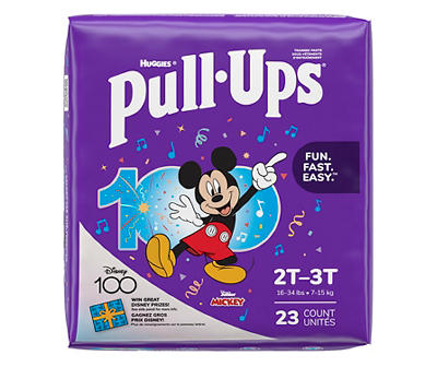 Huggies Size 2T-3T Pull-Ups Potty Training Pants for Boys, 23-Count