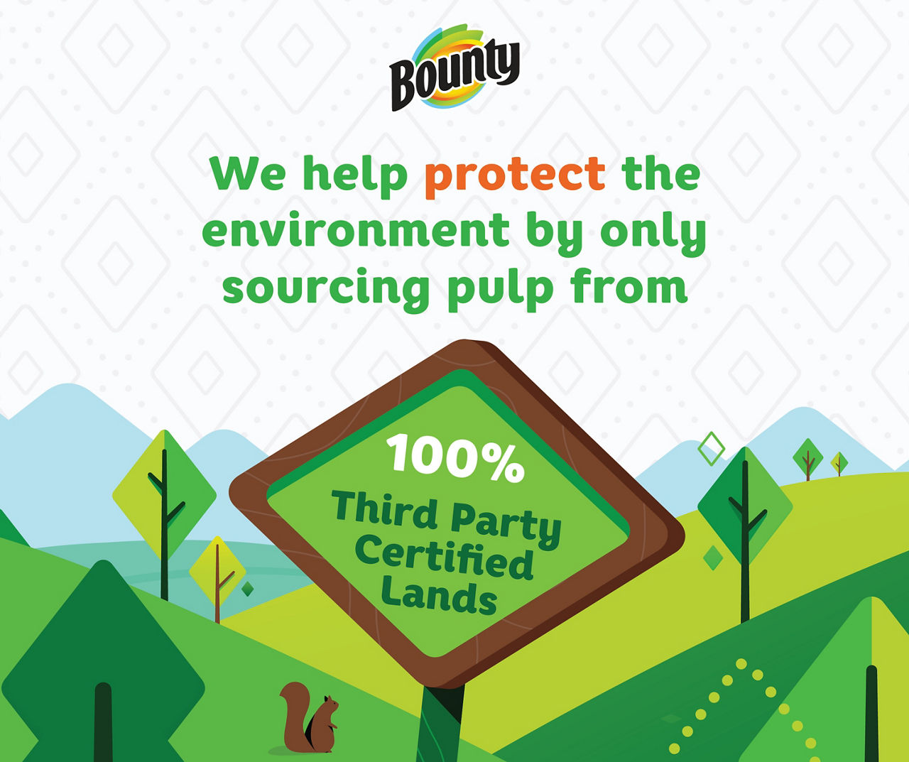 bounty paper towels slogan