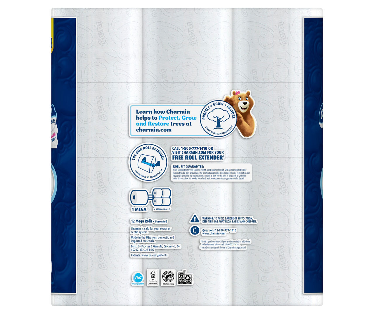 Charmin Charmin Ultra Soft Toilet Paper 12 Mega Rolls, 244 Sheets Per