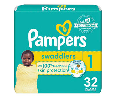 Size 1 Swaddlers Diapers, 32-Count