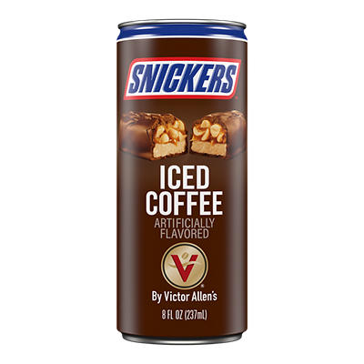 Snickers Iced Coffee Latte, 8 Oz.