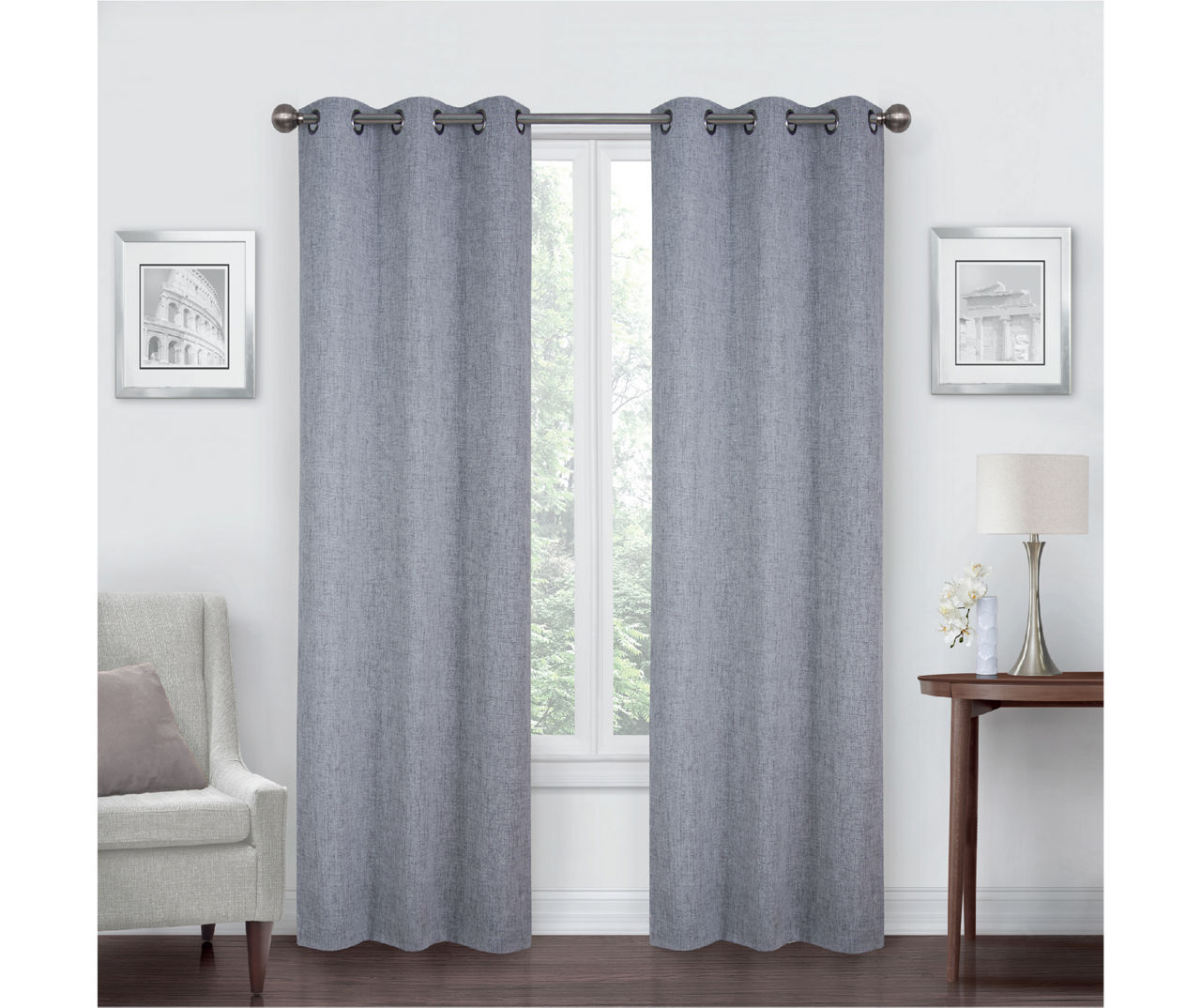 Simply Essentials Simply Essentials Blackout Grommet Curtain Panel Pair