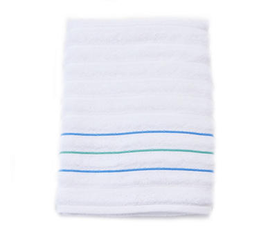 Somanic White Stripe Bath Towel