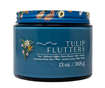 Tulip Flutters 3-Wick Candle, 13 Oz.