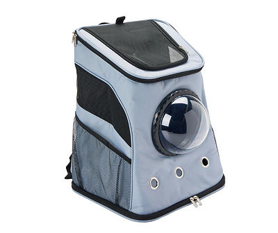 Gray Bubble Pet Backpack