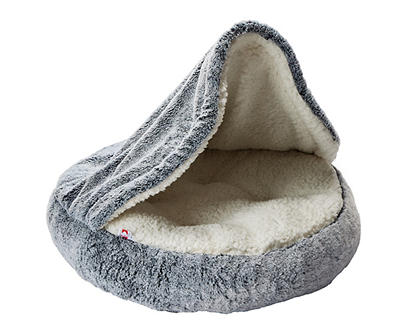 Gray Snuggler Pet Bed, (22")