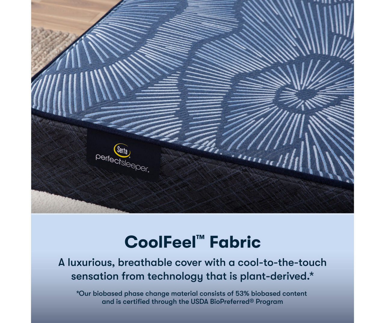 Perfect Sleeper Pacific Peace California King Medium Hybrid Mattress