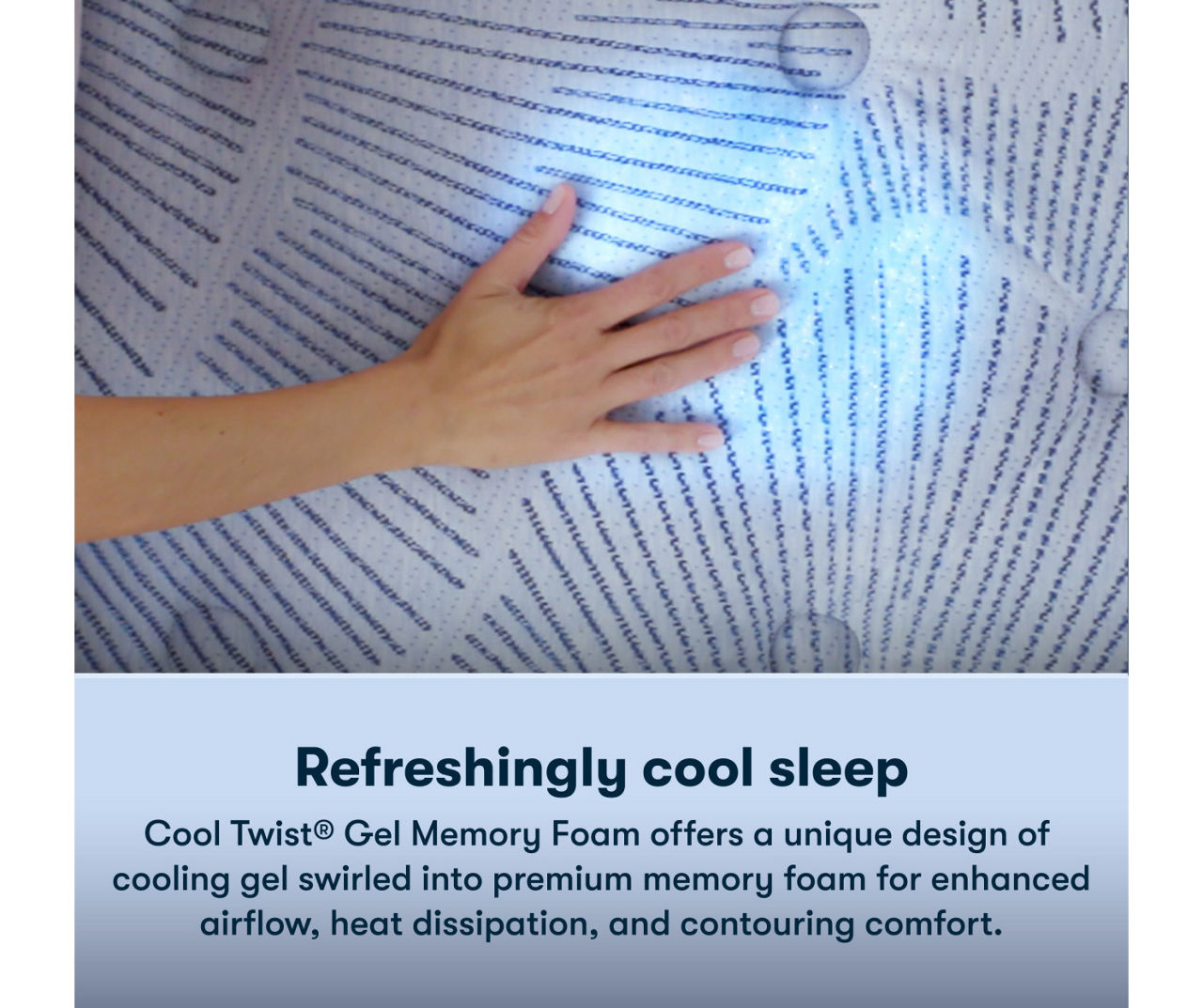Perfect Sleeper Nurture Night 14.5" California King Plush Pillow Top Mattress