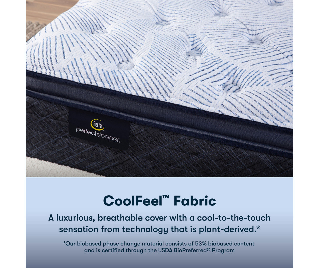 Perfect Sleeper Nurture Night 14.5" Twin XL Plush Pillow Top Mattress