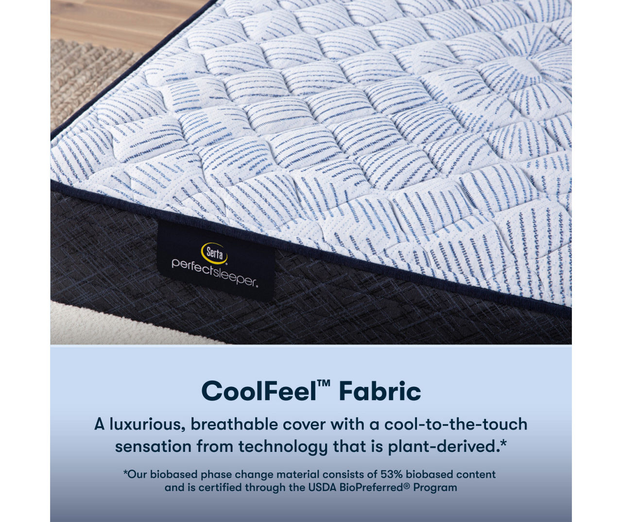 Perfect Sleeper Nurture Night 12" California King Firm Mattress