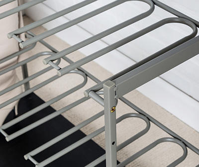 Silver Boot Storage & Drying Rack