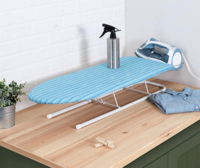 Blue Small Tabletop Ironing Board