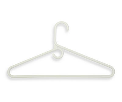 White Heavy-Duty Tubular Hangers, 3-Pack