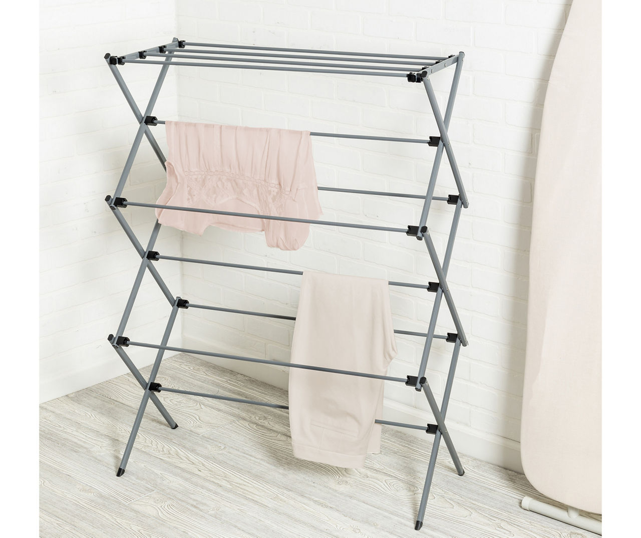 Honey-Can-Do Compact Folding Metal Clothes Drying Rack 