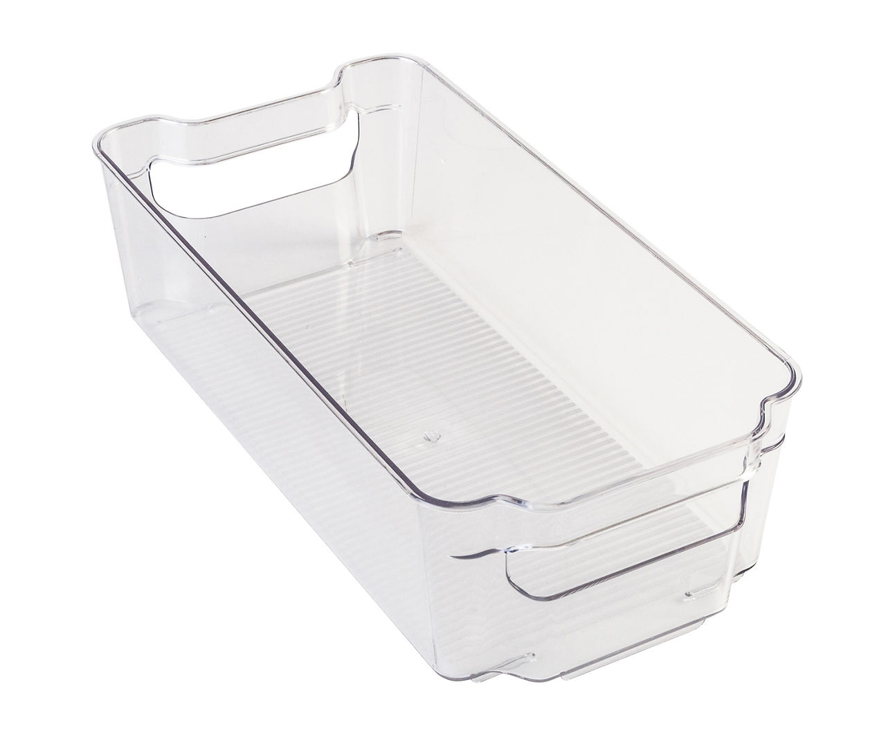 HoneyCanDo Clear Stackable Organizer Bins, 4Pack Big Lots