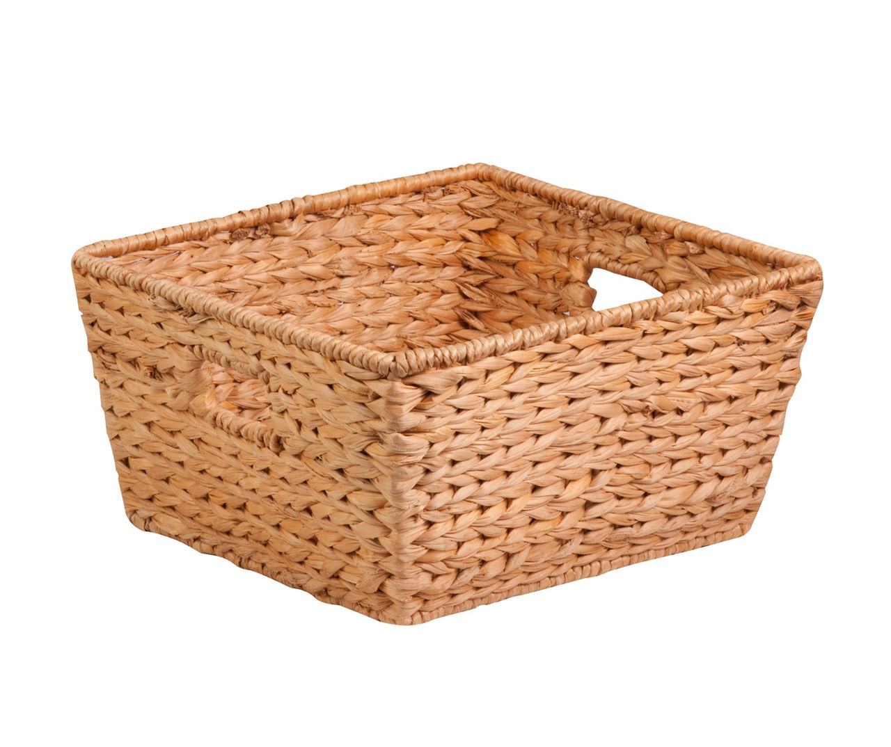 Mainstays Extra Large Decorative Plastic Storage Basket W/lid