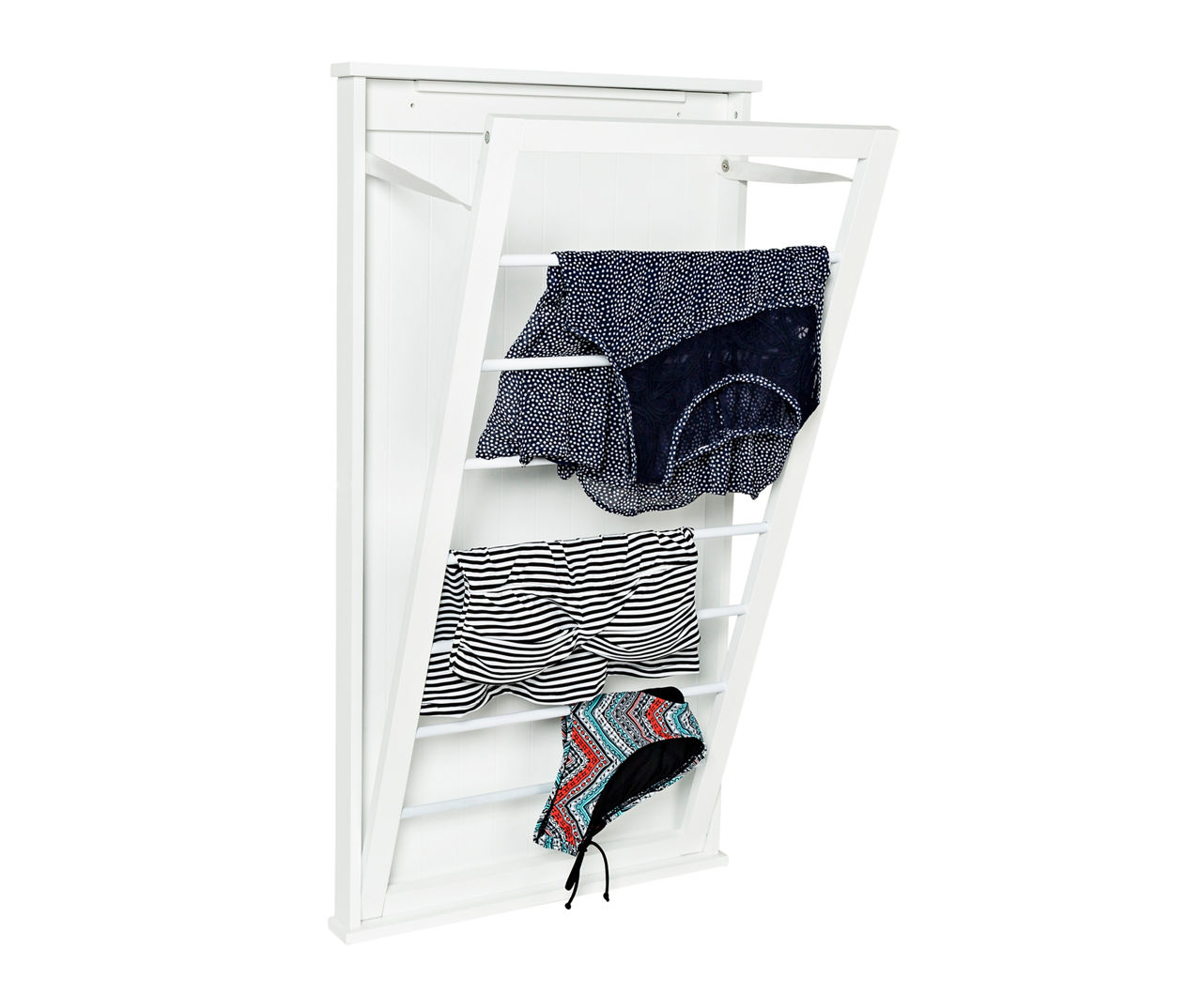 Honey-Can-Do Over-The-Door Folding Clothes Drying Rack - Black