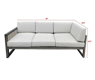 Wiltshire Wicker Cushioned Patio Sectional
