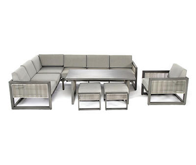 Wiltshire Wicker Cushioned Patio Sectional