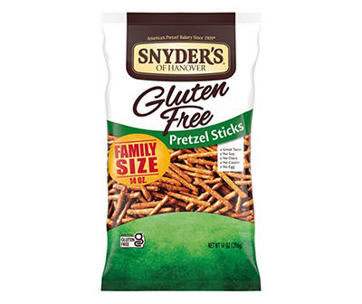 Snyder's of Hanover Gluten Free Pretzel Sticks, 14 Oz