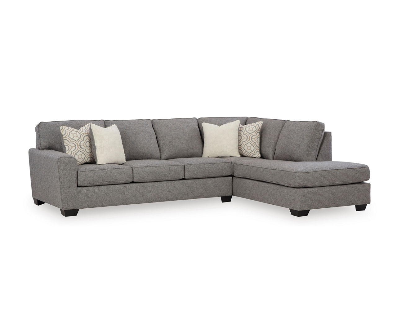 Reydell Charcoal Right-Arm-Facing Corner Chaise Piece