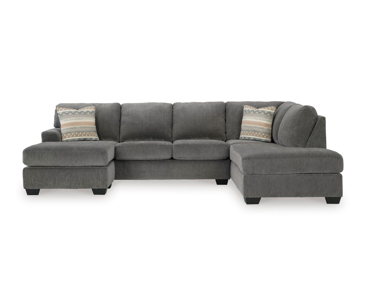 Glynn-Cove Iron Left-Arm-Facing Sofa Chaise Piece