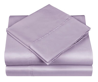 Lilac Tencel Blend King 4-Piece Sheet Set