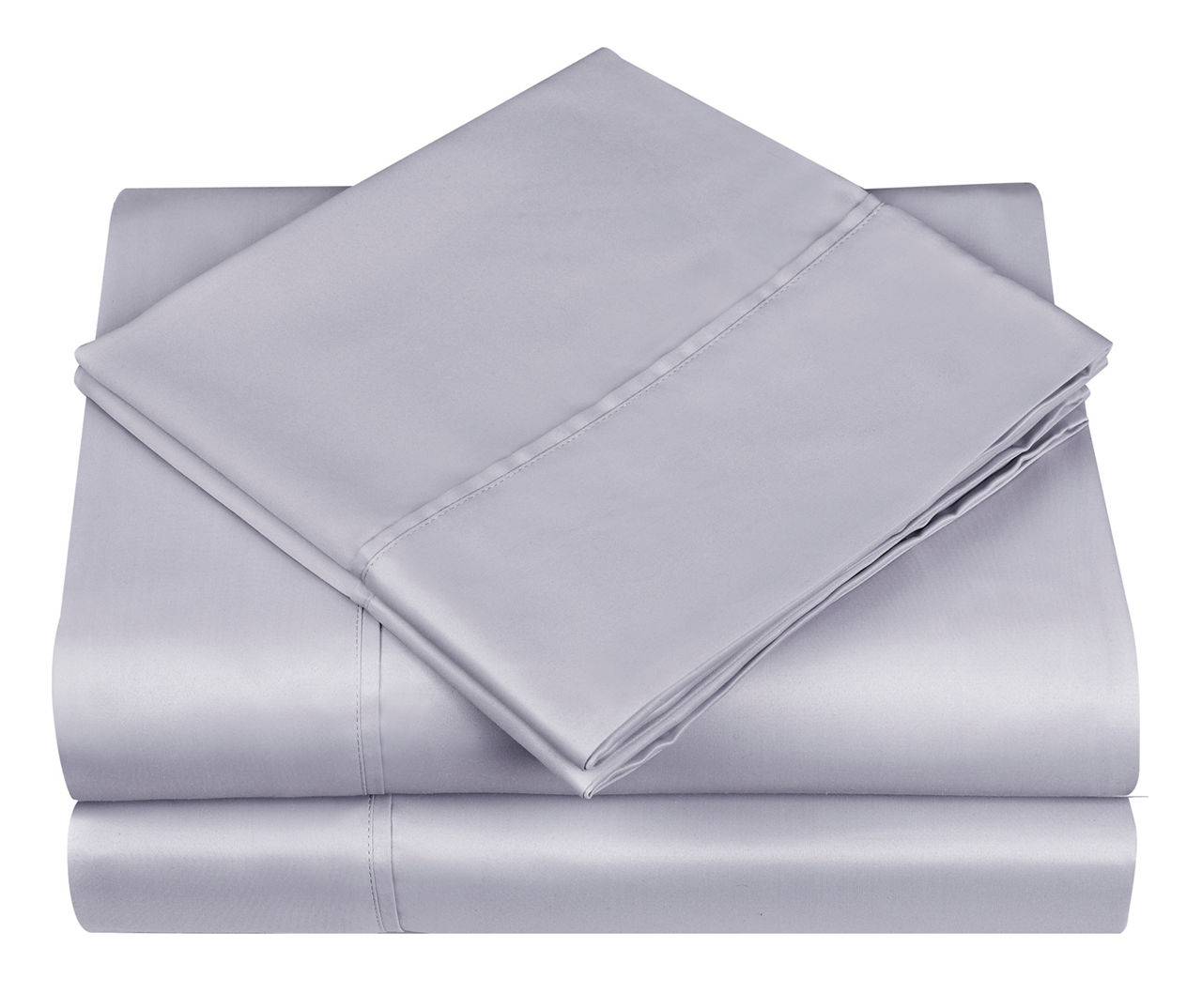 Ellen Tracy Light Gray Tencel Blend Queen 4-Piece Sheet Set | Big Lots