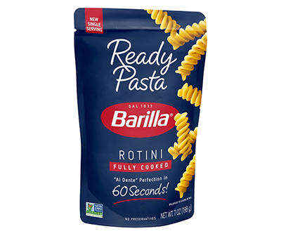 Ready Pasta Fully Cooked Rotini, 7 Oz.