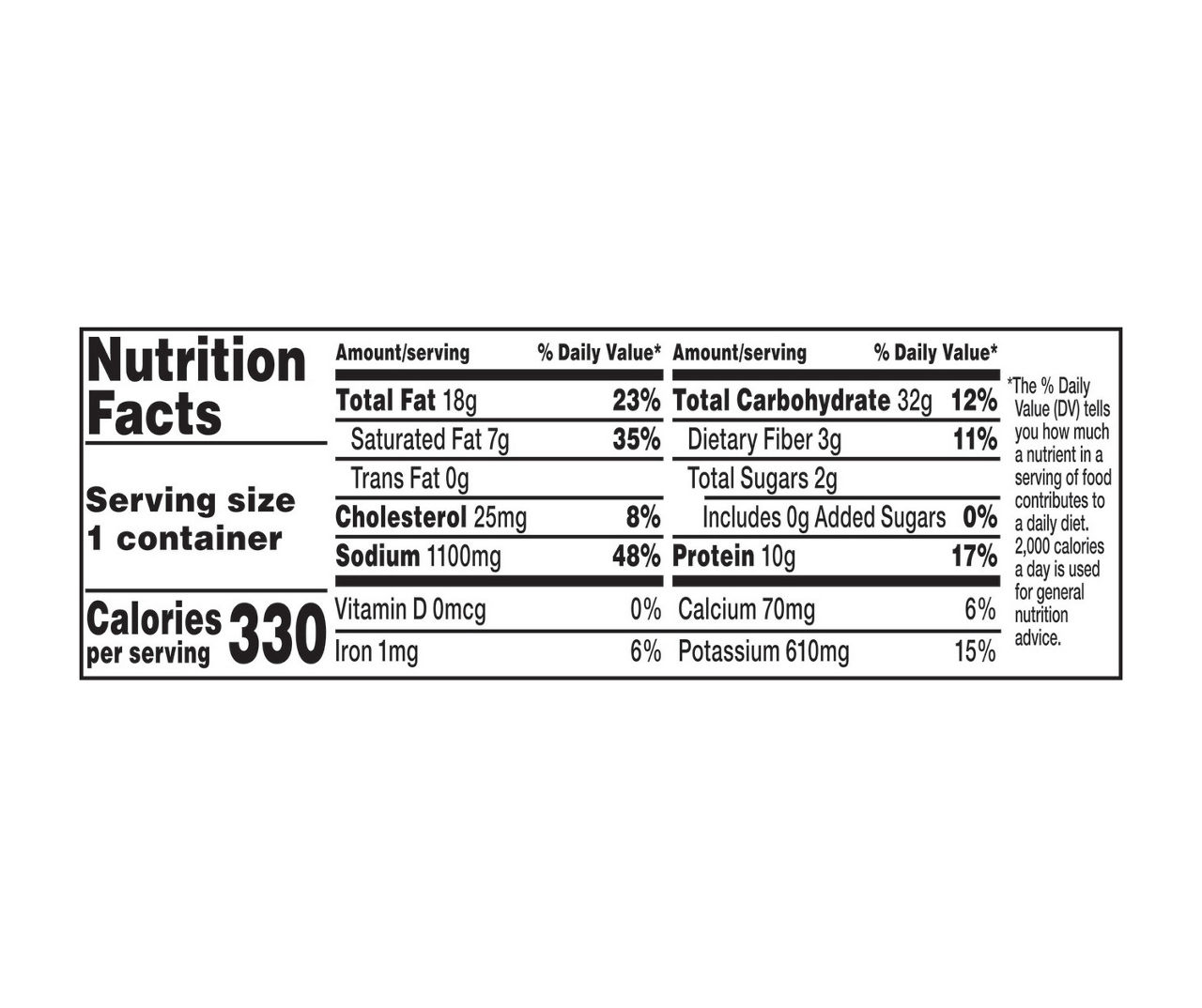Loaded Potato Microwavable Soup Bowl, 15.25 Oz.