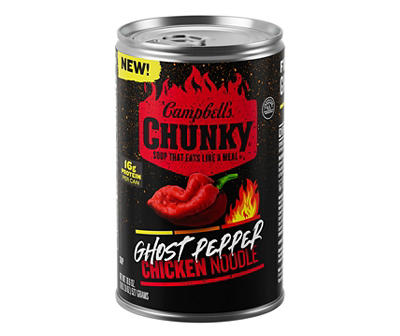 Campbell’s Chunky Soup, Ghost Pepper Chicken Noodle Soup, 18.6 oz Can