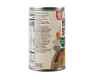 Campbell's Homestyle Healthy Request Savory Chicken and Rice Soup, 16.1 OZ Can