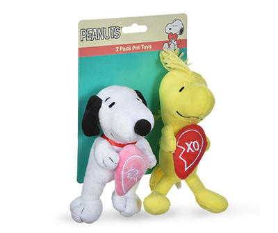 "XO" Woodstock & Snoopy 2-Pc. Dog Toy Set