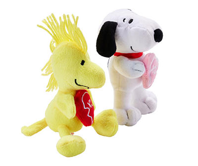 "XO" Woodstock & Snoopy 2-Pc. Dog Toy Set