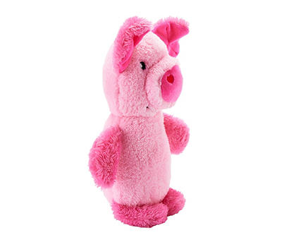 Valentine Plush Pig Dog Toy