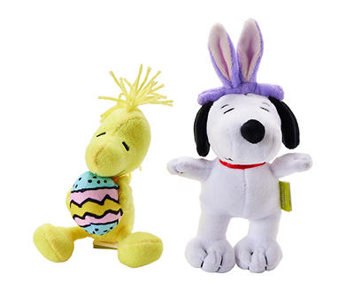 Easter Snoopy & Woodstock Plush Pet Toys
