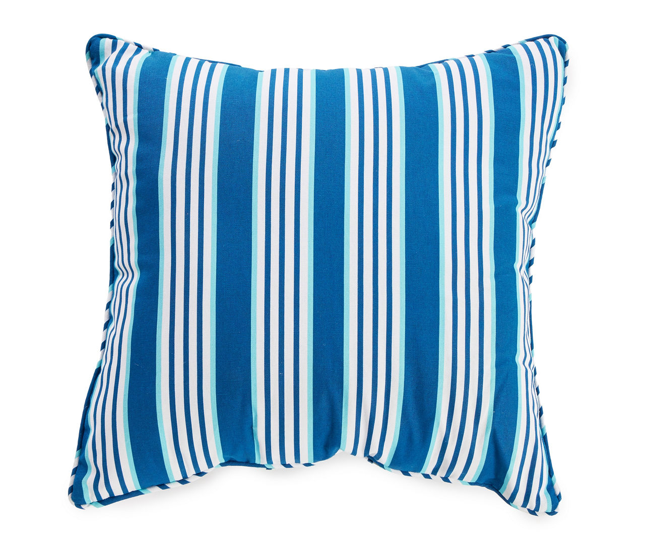 Real Living Arbor Navy & White Stripe Throw Pillow Big Lots