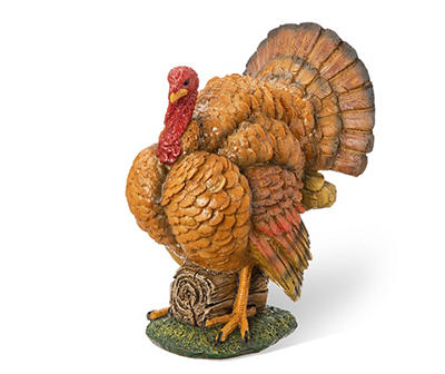 Resin Turkey Figure Tabletop Decor