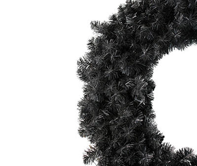 36" Black Colorado Spruce Wreath