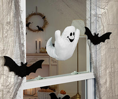 Ghastly Ghost 2-Piece 3D Window Decor Set
