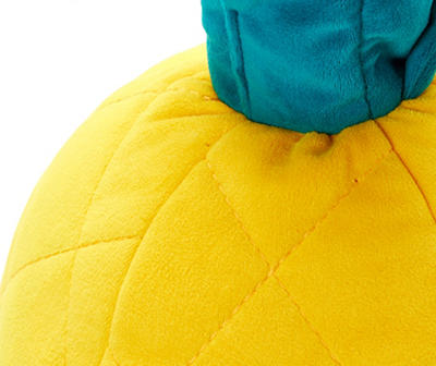 Yellow Pineapple Shaped Decorative Pillow