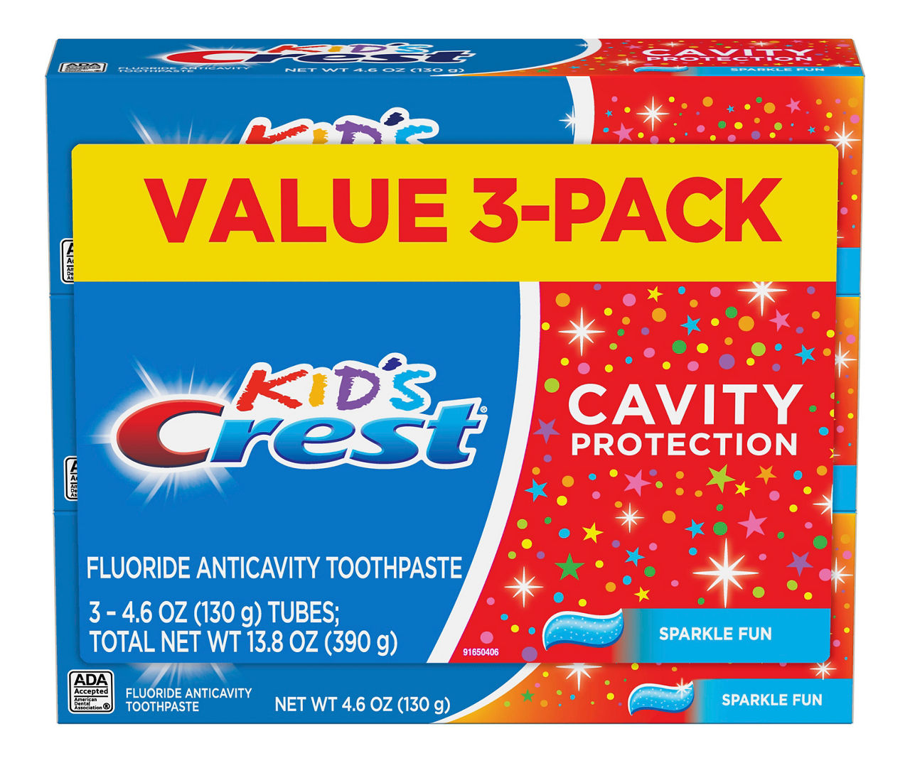 Crest kids sparkle fun cavity protection toothpaste 3 pack big lots