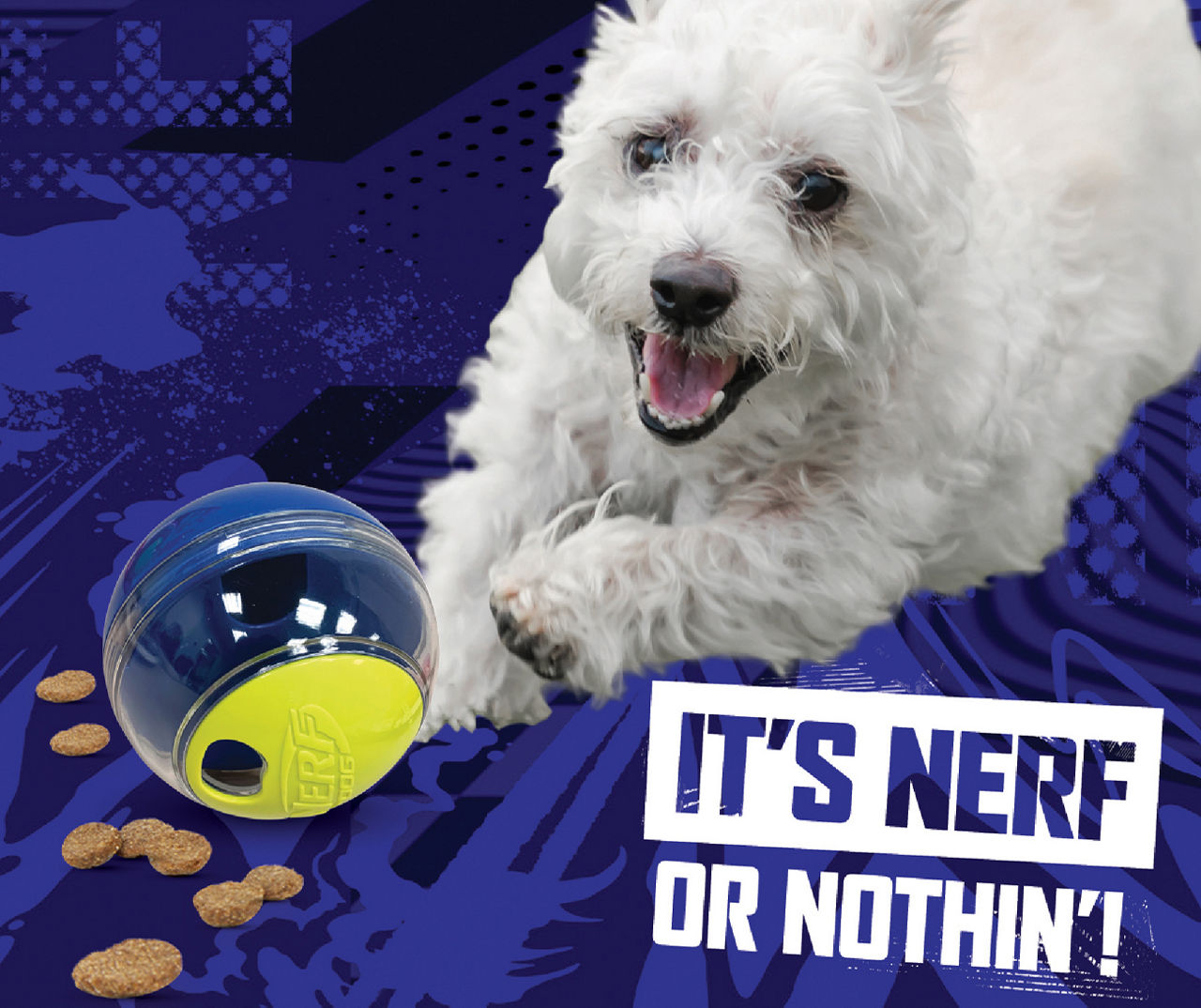 Nerf Dog Feeder Interactive Dog Toy