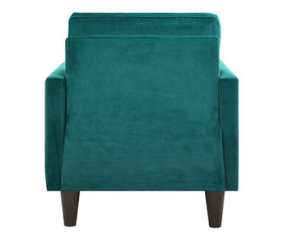 Rowan Emerald Tufted Back Accent Chair