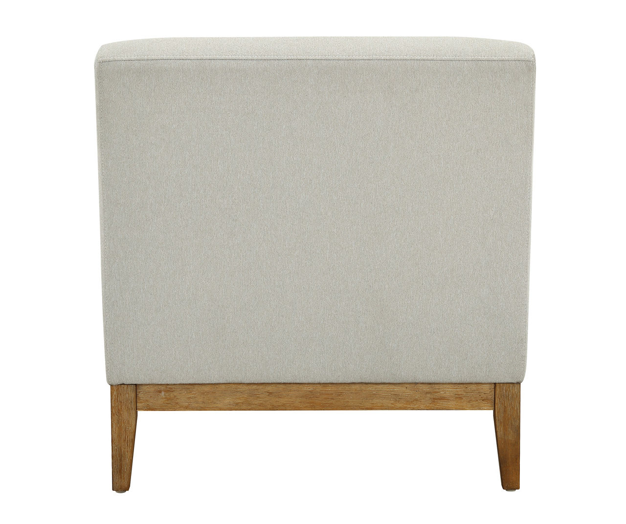 Chandler White Wood Trim Accent Chair