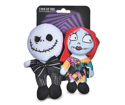 The Nightmare Before Christmas Jack & Sally Cat Toys